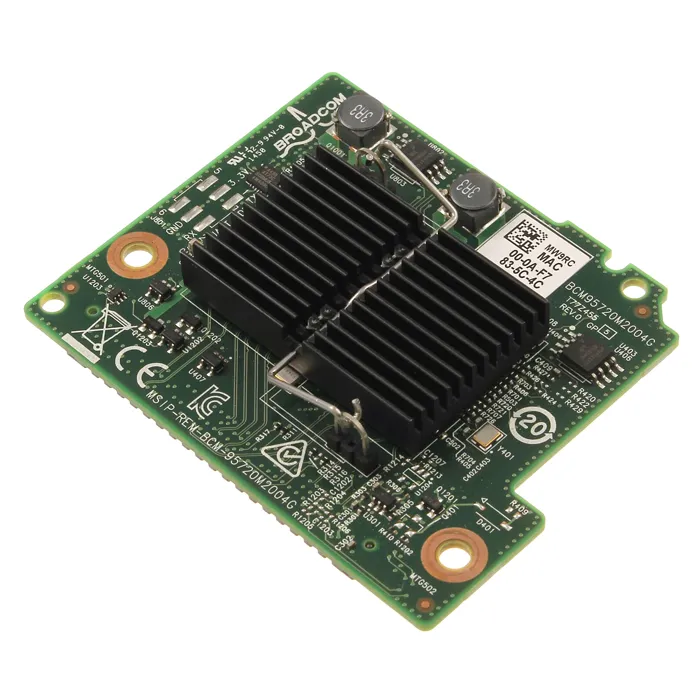Dell MW9RC | Broadcom 5720 4 x Ports 1000Base-T 1Gb/s Blade Network Daughter Card for PowerEdge FC630 / FC640 / FC830 Refurbished - Dell refurbished available on Gotodirect