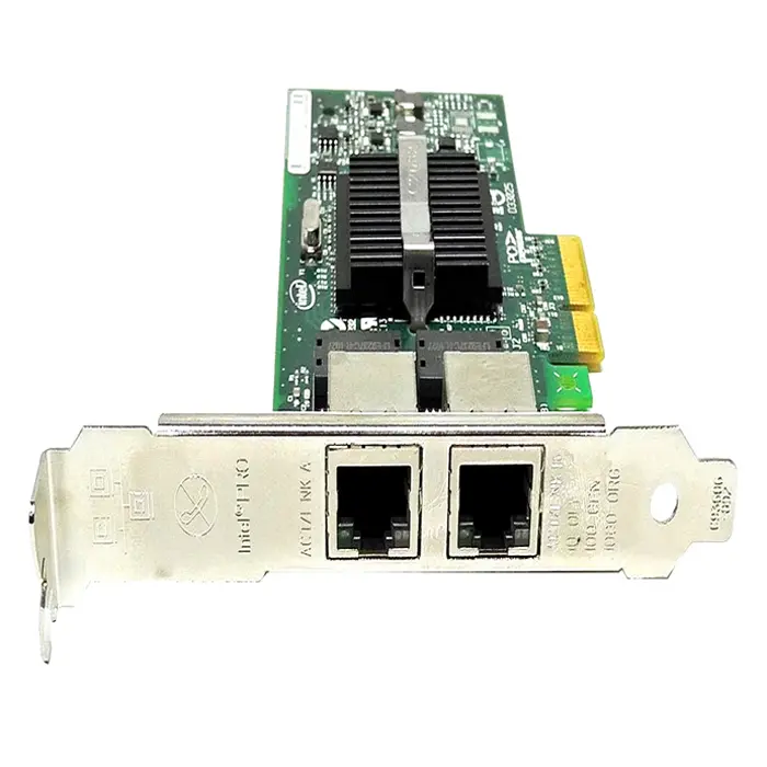 Intel D50228-010 | PRO/1000 PT 2-Ports RJ-45 1Gb/s 10/100/1000Base-T Gigabit Ethernet PCI Express x4 Server Network Adapter Card Refurbished - Intel refurbished available on Gotodirect