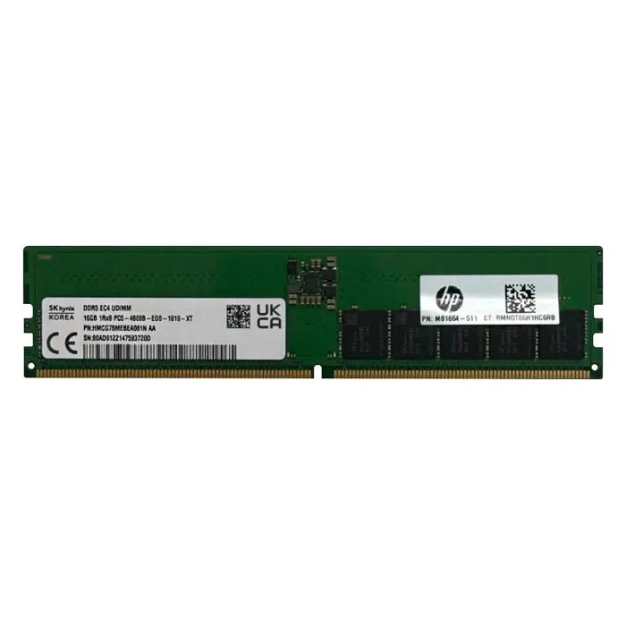 Hynix HMCG78MEBEA081NAA | 16GB DDR5-4800MHz PC5-38400 ECC Unbuffered UDIMM CL40 1Rx8 1.1V 288-Pin Memory Module Refurbished -  refurbished available on Gotodirect