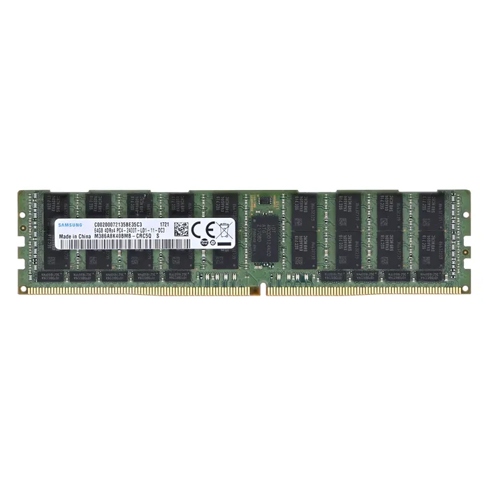 Samsung M386A8K40BMB-CRC | 64GB DDR4-2400MHz PC4-19200 ECC Registered LRDIMM CL17 4Rx4 1.2V 288-Pin Memory Module Refurbished - Samsung refurbished available on Gotodirect