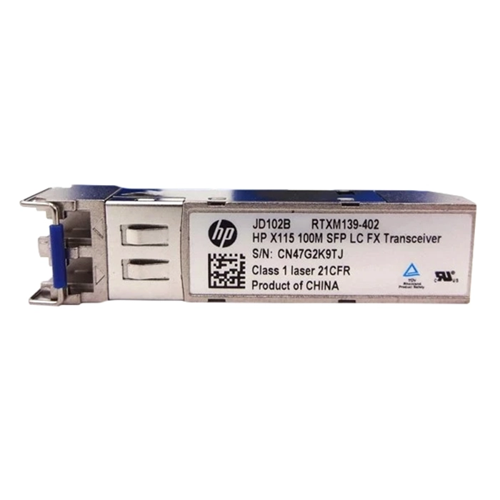 HP JD102-61101 | X110 100Mb/s 100Base-FX Multi-Mode Fibre 1310nm 2km Duplex LC Connector SFP Transceiver Module Refurbished - Hewlett-Packard (ou HP en abrégé) refurbished available on Gotodirect