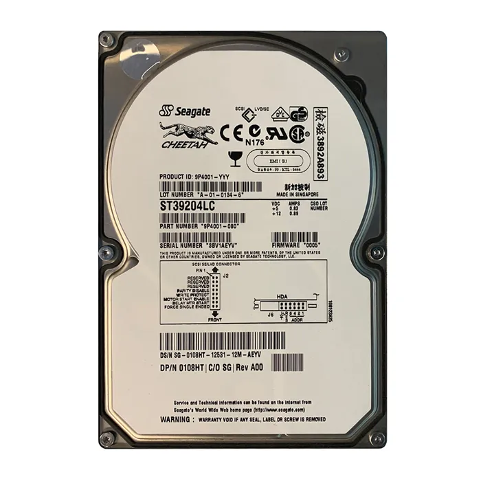 Dell 108HT | 9.1GB 10000RPM Ultra160 SCSI 4MB Cache 80-Pin 3.5-Inch Hard Drive Refurbished - Dell refurbished available on Gotodirect