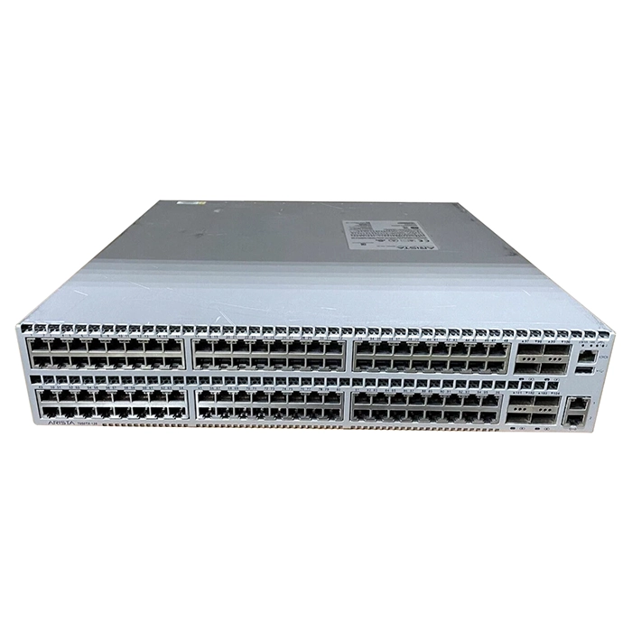 Arista DCS-7050TX-128-F | 7050X 96x 10GbE (1/10GBASE-T) and 8x QSFP+ Switch Front-to-rear Airflow 2x AC Power Supplies 2x C13-C14 Cords Refurbished - Arista Networks (as it's a well-known brand in the refurbished available on Gotodirect