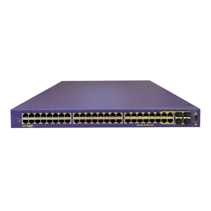 Buy Extreme Networks X450A-48T | Summit X450a Series 48 x Ports 1000Base-T + 4 x Ports Shared SFP 1U Rack-mountable Layer 2 Network Switch Refurbished - $326.33 Extreme Networks X450A-48T | Summit X450a Series 48 x Ports 1000Base-T + 4 x Ports Shared SFP 1U Rack-mountable Layer 2 Network Switch Refurbished - refurbished available on Gotodirect