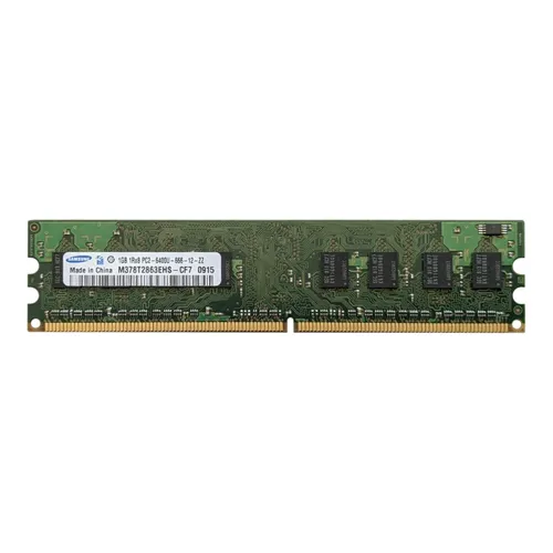 Samsung M378T2863EHS-CE7 | 1GB DDR2-800MHz PC2-6400 Non-ECC Unbuffered UDIMM CL6 1Rx8 1.8V 240-Pin Memory Module Refurbished - Samsung refurbished available on Gotodirect