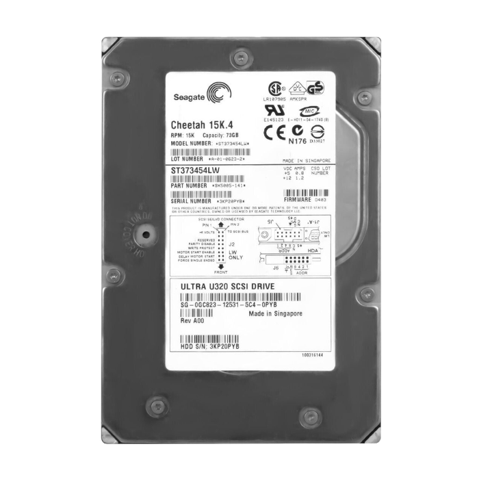 Seagate 9X5005-141 | Cheetah 15K.4 Series 73.4GB 15000RPM Ultra320 SCSI 8MB Cache (CE) 68-Pin 3.5-Inch Hard Drive Refurbished - Seagate refurbished available on Gotodirect