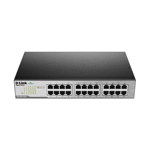 D-Link GO-SW-24GE | Go Series RJ-45 24 x 10/100/1000Base-T Layer 2 Unmanaged Gigabit Ethernet Network Switch Refurbished - D-Link refurbished available on Gotodirect
