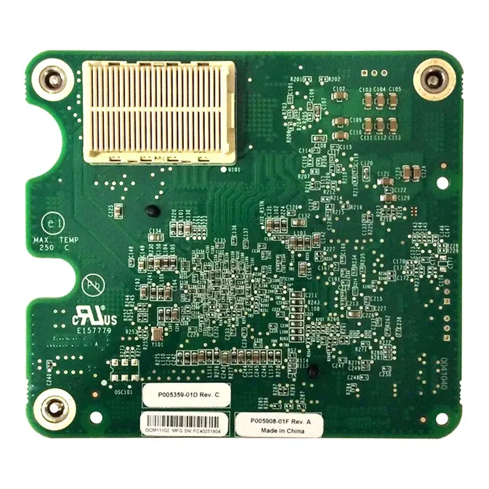 Buy HP P005908-01F | FlexFabric NC553M 2-Ports 10Gb/s PCI-Express Gigabit Ethernet Mezzanine Server Network Adapter Card for ProLiant Refurbished - $106.15 HP P005908-01F | FlexFabric NC553M 2-Ports 10Gb/s PCI-Express Gigabit Ethernet Mezzanine Server Network Adapter Card for ProLiant Refurbished - Hewlett-Packard (ou HP en abrégé) refurbished available on Gotodirect