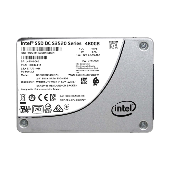 Buy HP H85837-011 | 480GB MLC SATA 6GB/s Read Intensive LFF 3.5-Inch Internal Solid State Drive Refurbished - $218.33 HP H85837-011 | 480GB MLC SATA 6GB/s Read Intensive LFF 3.5-Inch Internal Solid State Drive Refurbished - Hewlett-Packard (ou HP en abrégé) refurbished available on Gotodirect
