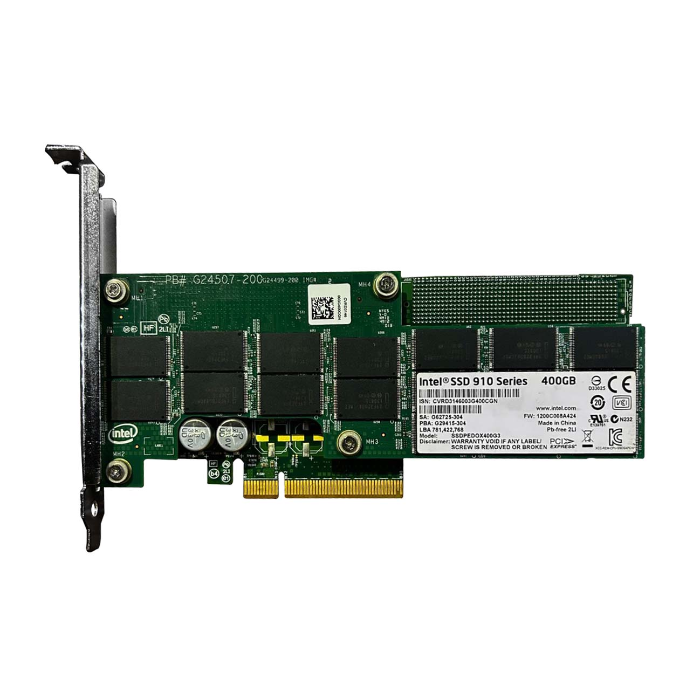 Intel SSDPEDOX400G3 | 910 Series 400GB PCI Express 2.0 x8 HHHL Add-in Card Solid State Drive Refurbished - Intel refurbished available on Gotodirect