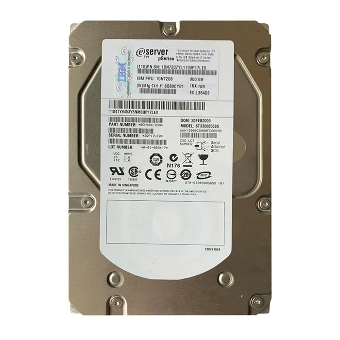 IBM 10N7207 | 300GB 15000RPM SAS 3Gb/s 3.5-Inch LFF Hard Drive Refurbished -  refurbished available on Gotodirect