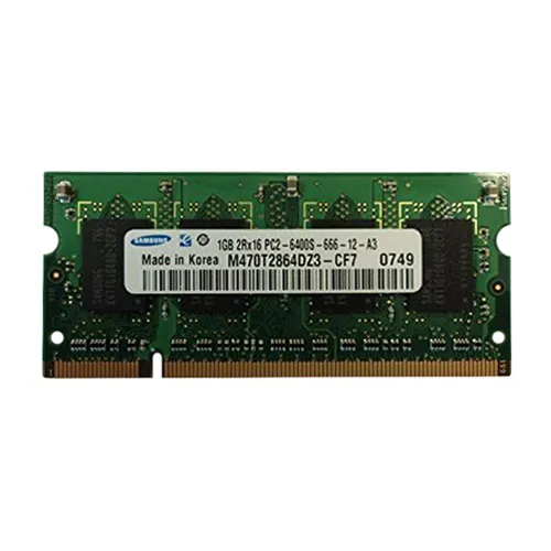 Samsung M470T2864DZ3-CF7 | 1GB DDR2-800MHz PC2-6400 Non-ECC Unbuffered SODIMM CL6 2Rx16 1.8V 200-Pin Memory Module Refurbished - Samsung refurbished available on Gotodirect