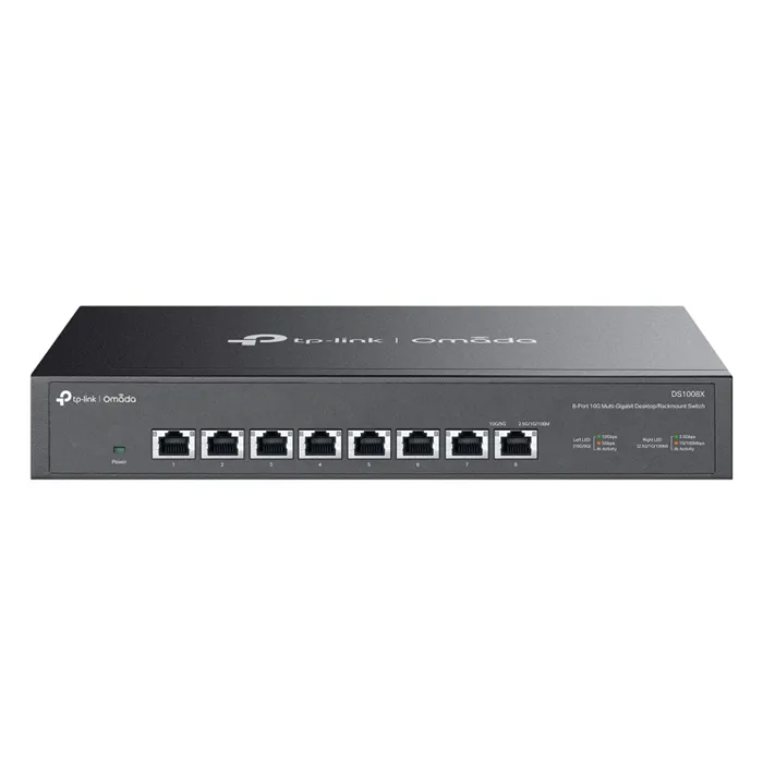 TP-LINK DS1008X | Omada 8-Port 10G Unmanaged Desktop/Rackmount Switch Refurbished - TP-Link refurbished available on Gotodirect