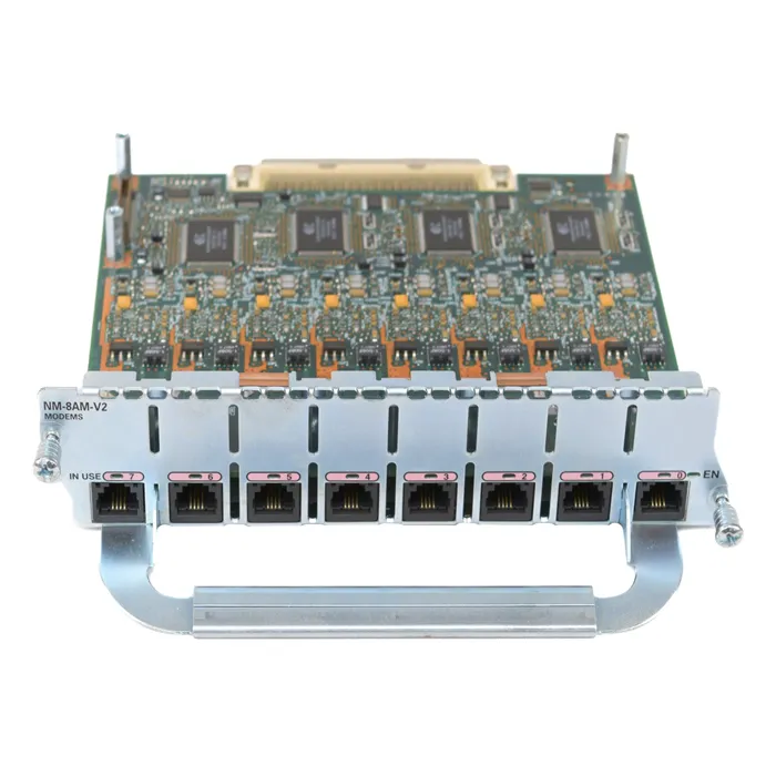 Cisco NM-8AM-V2 | 8 Port Analog Modem Network Module with v.92 Refurbished - Cisco Systems Inc. refurbished available on Gotodirect