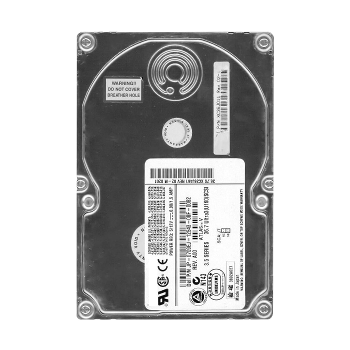 Dell 0709EJ | 36GB 7200RPM Ultra160 SCSI 4MB Cache 80-Pin 3.5-Inch Hard Drive Refurbished - Dell refurbished available on Gotodirect