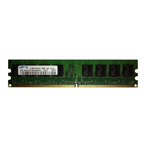 Samsung M378T6553BZ0-CCC | 512MB DDR2-400MHz PC2-3200 Non-ECC Unbuffered UDIMM CL3 1Rx8 1.8V 240-Pin Memory Module Refurbished - Samsung refurbished available on Gotodirect