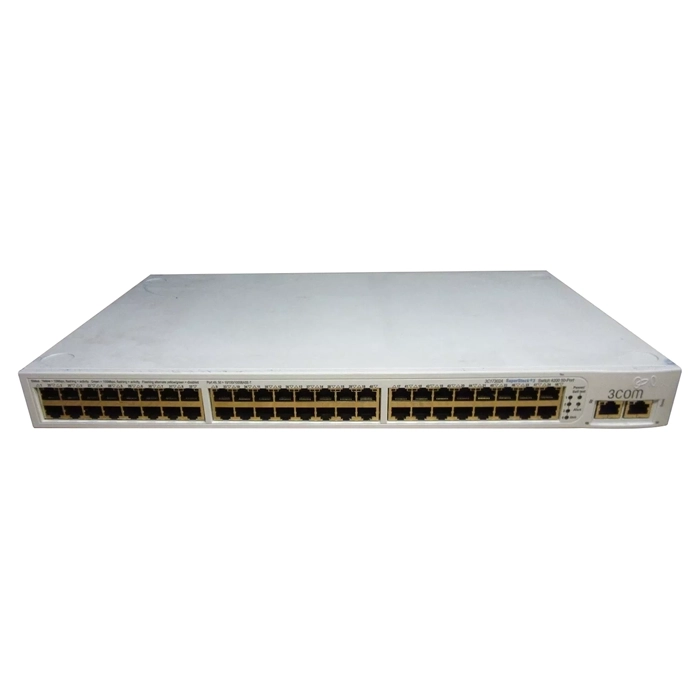3Com 3C17302 | SuperStack 3 4250T 48 x RJ-45 Ports 10/100Base-TX + 2 x GE RJ-45 Ports Layer 2 Managed Rack-moutable Gigabit Ethernet Network Switch Refurbished -  refurbished available on Gotodirect