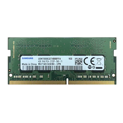 Samsung M471A5143EB0-CPB | 4GB DDR4-2133MHz PC4-17000 Non-ECC Unbuffered SODIMM CL15 1Rx8 1.2V 260-Pin Memory Module Refurbished - Samsung refurbished available on Gotodirect