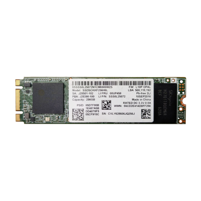 Lenovo 00UP458 | 256GB SATA 6Gb/s M.2 2280 Solid State Drive Refurbished - Lenovo refurbished available on Gotodirect