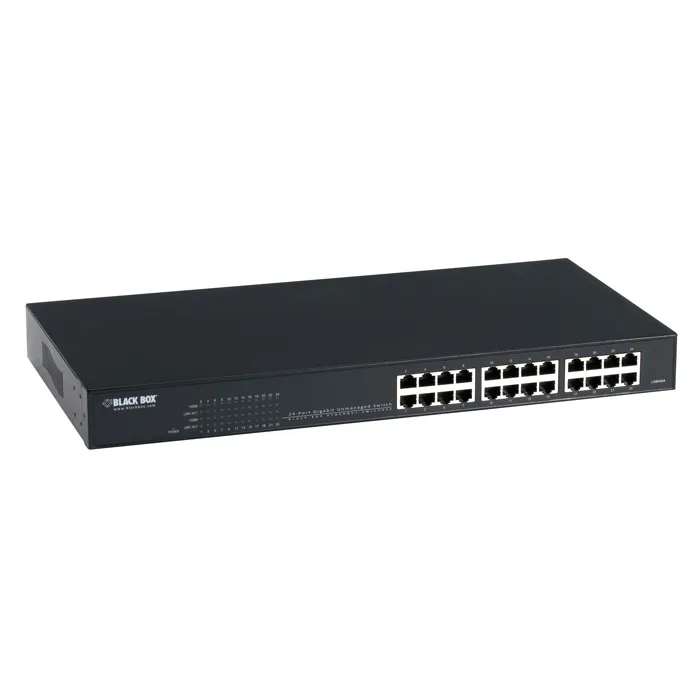Black Box LGB424A | Unmanaged Gigabit Switch 24-Ports Refurbished -  refurbished available on Gotodirect