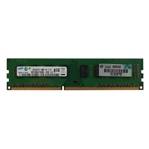 Buy HP 497157-D01 | 2GB DDR3-1333MHz PC3-10600 Non-ECC Unbuffered UDIMM CL9 2Rx8 1.5V 240-Pin Memory Module Refurbished - $72.46 HP 497157-D01 | 2GB DDR3-1333MHz PC3-10600 Non-ECC Unbuffered UDIMM CL9 2Rx8 1.5V 240-Pin Memory Module Refurbished - Hewlett-Packard (ou HP en abrégé) refurbished available on Gotodirect
