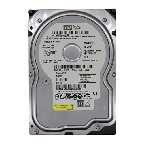 Dell 0JX723 | 40GB 7200RPM SATA 1.5Gb/s 2MB Cache 3.5-Inch Hard Drive Refurbished - Dell refurbished available on Gotodirect