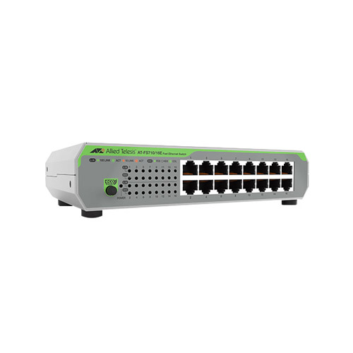 Allied Telesis AT-FS710/16E-60 | FS710 AT-FS710/16E 16 x Ports 100Base-TX Layer 2 Unmanaged Fast Ethernet Network Switch Refurbished -  refurbished available on Gotodirect