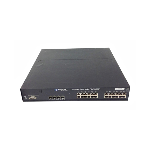 Buy Brocade FESX424-POE-PREM | FastIron FESX424-PoE 20 x Ports 1000Base-T PoE + 4 x Ports 1000Base-T + 4 x Ports SFP 1.5U Rack-mountable Layer 3 Manageable Gigabit Ethernet Switch Refurbished - $281.74 Brocade FESX424-POE-PREM | FastIron FESX424-PoE 20 x Ports 1000Base-T PoE + 4 x Ports 1000Base-T + 4 x Ports SFP 1.5U Rack-mountable Layer 3 Manageable Gigabit Ethernet Switch Refurbished - refurbished available on Gotodirect