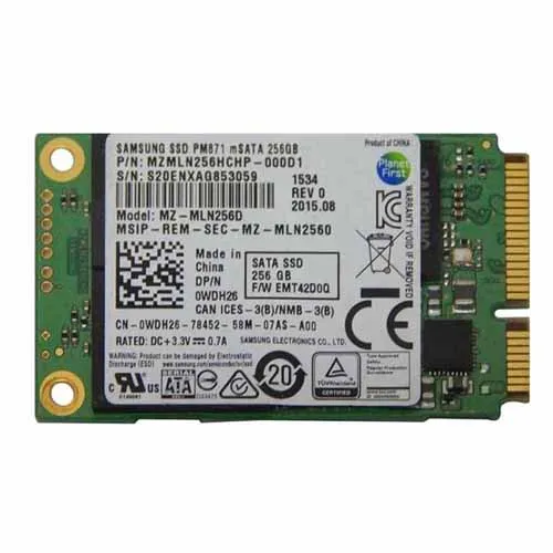 Dell WDH26 | 256GB Mini PCI Express mSATA Solid State Drive Refurbished - Dell refurbished available on Gotodirect