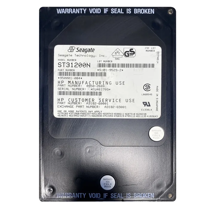 Seagate ST31200N | Hawk 1LP Series 1.25GB 5400RPM Fast SCSI 1MB Cache (CE) 50-Pin 3.5-Inch Hard Drive Refurbished - Seagate refurbished available on Gotodirect