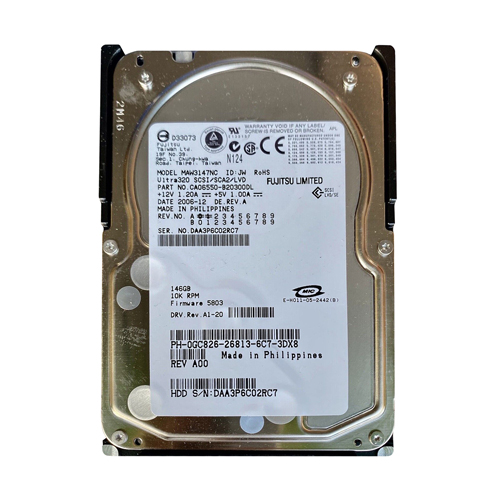 Dell 0GC826 | 146GB 10000RPM Ultra320 SCSI Hot-Pluggable 8MB Cache 3.5-Inch Hard Drive for PowerEdge Server & PowerVault Storage Array Refurbished - Dell refurbished available on Gotodirect