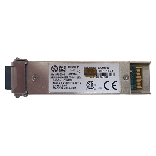 HP JG227-61001 | ProCurve X180 10Gb/s 10GBase-DWDM Single-Mode Fibre 1539.77nm 80km LC Connector XFP Transceiver Refurbished - Hewlett-Packard (ou HP en abrégé) refurbished available on Gotodirect