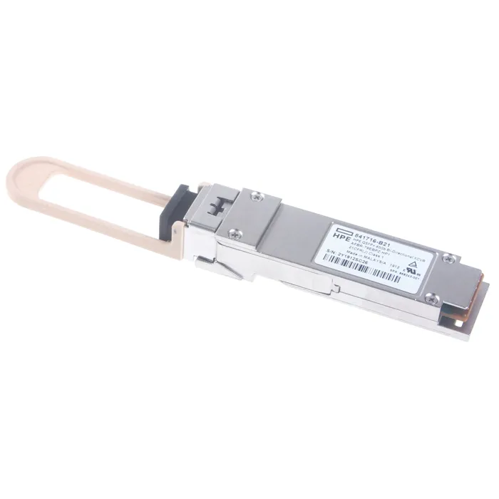 HP 868243-001 | 40Gb/s 40GBase-SR-BiDi Multi-Mode Fibre 850nm 100m Duplex LC Connector QSFP+ Transceiver Module Refurbished - Hewlett-Packard (ou HP en abrégé) refurbished available on Gotodirect