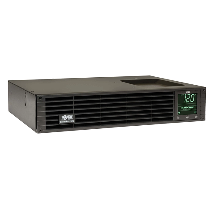 Tripp Lite SMART1500RM2U | SmartPro 1500VA 1350W 120V Line-Interactive Sine Wave UPS - 8 Outlets Network Card Option LCD USB DB9 2U Rack/Tower Refurbished - Tripp Lite refurbished available on Gotodirect