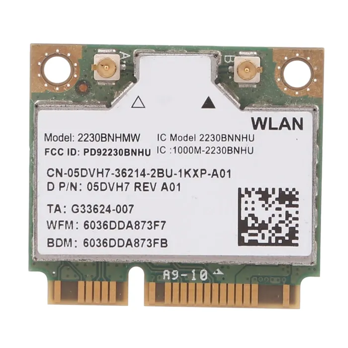 Dell 05DVH7 | 2230 Mini WiFi 4.0 WLAN Blueooth Card Refurbished - Dell refurbished available on Gotodirect