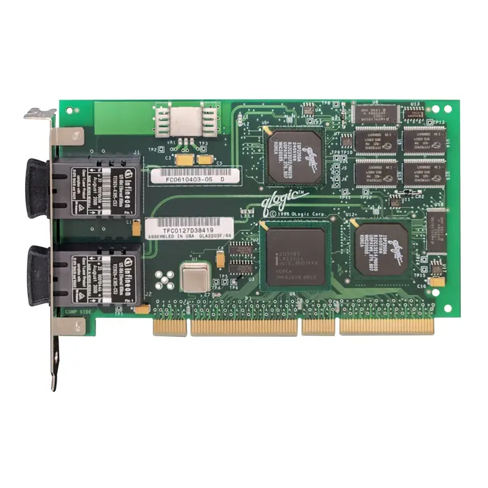 QLogic QLA2202 | Dual Gigabit 66MHz PCI FC-AL Host Bus Adapter (HBA) Refurbished -  refurbished available on Gotodirect