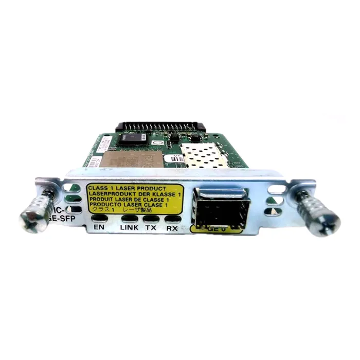 Buy Cisco HWIC-1GE-SFP | 2800 Series 1 x Ports Gigabit Ethernet High-Speed WAN Interface Card Refurbished - $359.98 Cisco HWIC-1GE-SFP | 2800 Series 1 x Ports Gigabit Ethernet High-Speed WAN Interface Card Refurbished - Cisco Systems Inc. refurbished available on Gotodirect