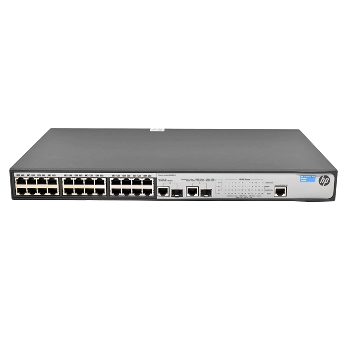 HP JD992A#ABA | V1905-24-PoE 26 Port 2 Slot 24-Ports 10/100Base-TX 2 10/100/1000Base-T 2x SFP (mini-GBIC) Ethernet Switch Refurbished - Hewlett-Packard (ou HP en abrégé) refurbished available on Gotodirect