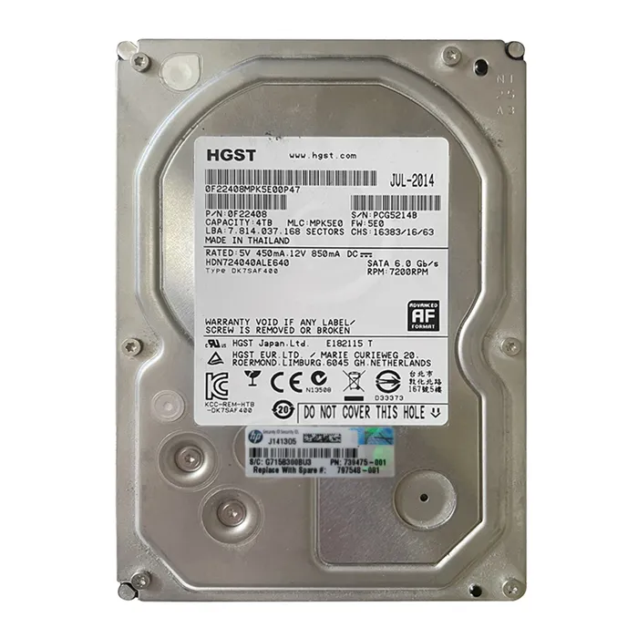 Hitachi 0F22408 | 4TB 7200RPM Serial ATA 6Gb/s 3.5-inch Hard Drive Refurbished -  refurbished available on Gotodirect