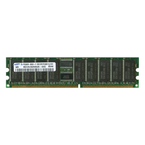 Samsung M312L5620AUS-CCC | 2GB DDR-400MHz PC3200 ECC Registered RDIMM CL3 1Rx4 2.5V 184-Pin Memory Module Refurbished - Samsung refurbished available on Gotodirect
