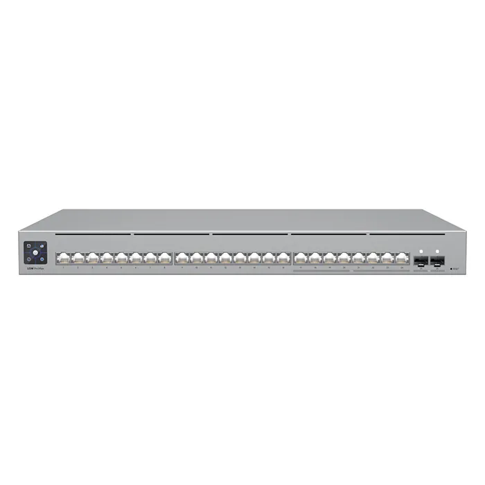 Ubiquiti USW-PRO-MAX-24 | 24-Port, Layer 3 Etherlighting Switch with 2.5 GbE Refurbished - Ubiquiti refurbished available on Gotodirect