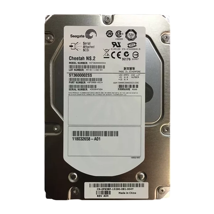 Dell 0F938P | 600GB 10000RPM SAS 6Gb/s Hot-Pluggable 2.5-Inch Hard Drive for PowerEdge Server & PowerVault Storage Array Refurbished - Dell refurbished available on Gotodirect