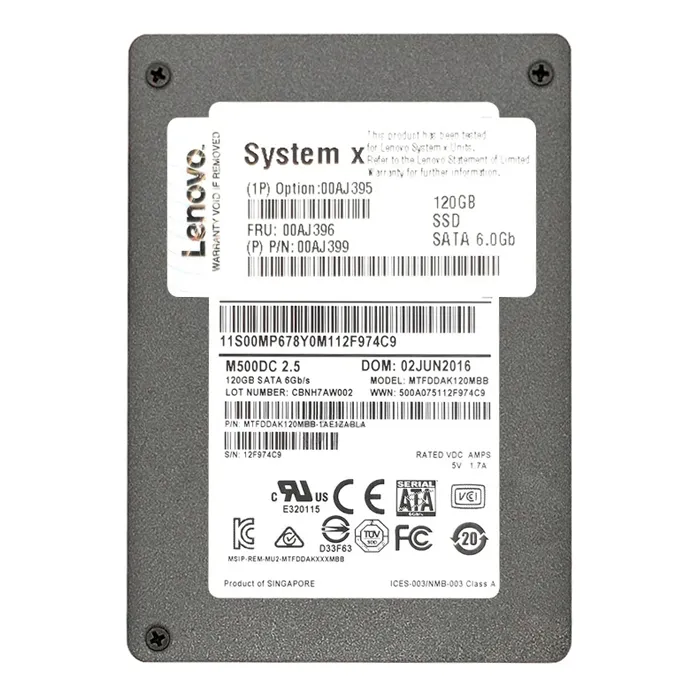 IBM 00AJ399 | 120GB Multi-Level Cell SATA 6Gb/s 2.5-Inch Solid State Drive Refurbished -  refurbished available on Gotodirect