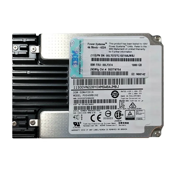 Buy IBM 00LY372 | 1860GB Multi-Level Cell SAS 12Gb/s 2.5-Inch Solid State Drive for pSeries Servers Refurbished - $1457.37 IBM 00LY372 | 1860GB Multi-Level Cell SAS 12Gb/s 2.5-Inch Solid State Drive for pSeries Servers Refurbished - refurbished available on Gotodirect