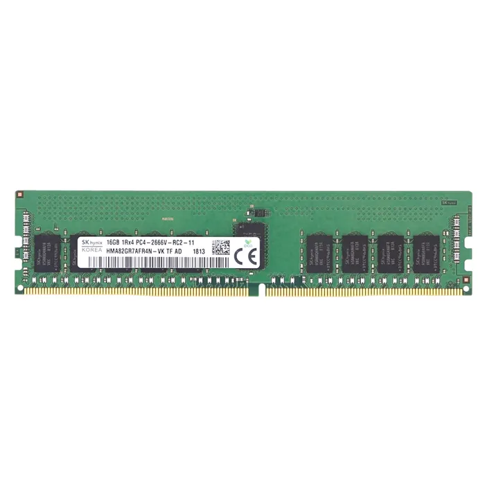 Hynix HMA82GR7AFR4N-VKTF | 16GB DDR4-2666MHz PC4-21300 ECC Registered RDIMM CL19 1Rx4 1.2V 288-Pin Memory Module Refurbished -  refurbished available on Gotodirect