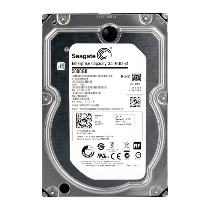 Seagate ST5000NM0024 | 5TB 7200RPM SATA 6Gb/s 3.5-inch Hard Drive Refurbished - Seagate refurbished available on Gotodirect
