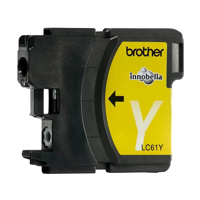 Brother LC61Y | Standard Yield Ink Yellow for DCP-165C/ DCP-385C/ DCP-395CN/ DCP-585CW/ DCP-J125/ DCP-J140W/ MFC-250C Refurbished - Brother refurbished available on Gotodirect