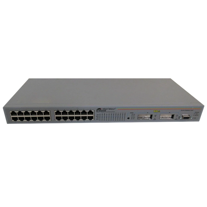 Allied Telesis AT-8024GB-30 | 8000 Series 24 x Ports 10/100Base-TX + 2 x Ports GE Rack-mountable Layer 3 Managed Fast Ethernet Network Switch Refurbished -  refurbished available on Gotodirect