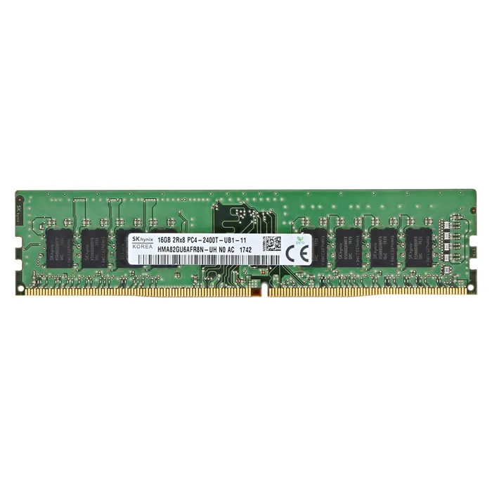 Hynix HMA82GU6AFR8N-UHN0-AC | 16GB DDR4-2400MHz PC4-19200 Non-ECC Unbuffered UDIMM CL17 2Rx8 1.2V 288-Pin Memory Module Refurbished -  refurbished available on Gotodirect