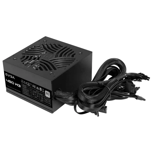 EVGA 100-W3-0450-K1 | 450 W3 450-Watts 80+ Certified ATX Power Supply Refurbished - EVGA refurbished available on Gotodirect